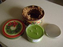 Christmas Tin w/3-Wick Glade Candle in Kingwood, Texas